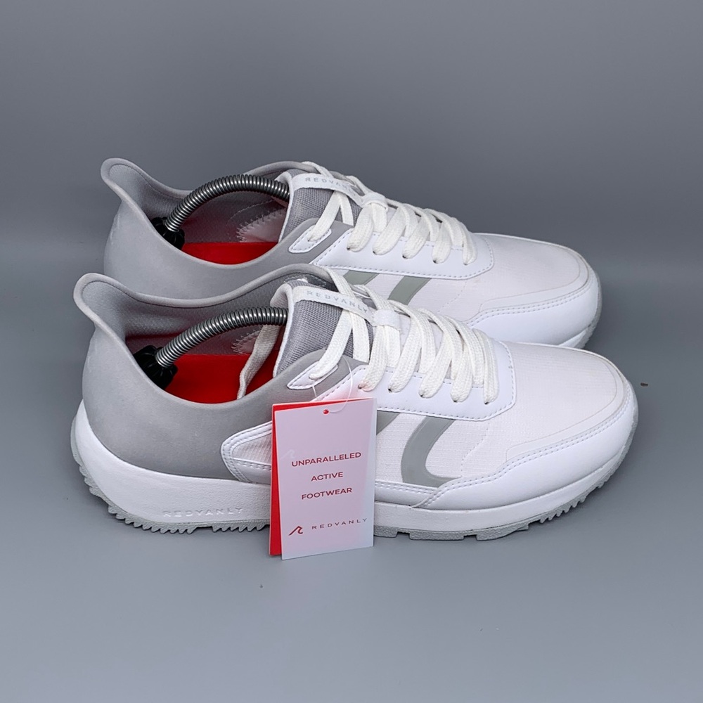 Redvanly Challenger Spikeless White Gray Golf Shoes S2504 Men's Sz 11.5 EU44 NWT
